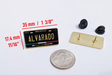 Load image into Gallery viewer, Alvarado Pin For Caps And Clothing Enamel Badge Mexican Flag Pin Alvarado Mexico Pin
