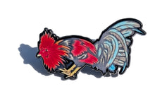 Load image into Gallery viewer, Angry Rooster Red Pin For Caps And Clothing Enamel Badge  Gallo Gallero Mexican Latino Mexico Rooster Farm Fighting Gallo de Pelea #2
