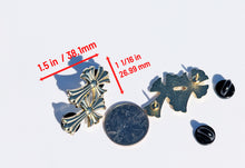 Load image into Gallery viewer, Gold Cross Pin for Caps Clothing Enamel Badge double crosses Pin For Caps And Clothing Enamel Badge Religious Christian Catholic faith
