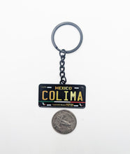 Load image into Gallery viewer, Colima Metal Keychain Souvenir Keyring Mexican COL Pride Mexico State llavero
