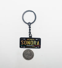 Load image into Gallery viewer, Sonora Metal Keychain Souvenir Keyring Mexican SON Pride Mexico State llavero
