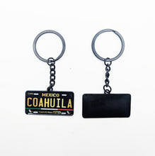 Load image into Gallery viewer, Coahuila Metal Keychain Souvenir Keyring Mexican COAH Pride Mexico State llavero
