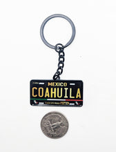 Load image into Gallery viewer, Coahuila Metal Keychain Souvenir Keyring Mexican COAH Pride Mexico State llavero
