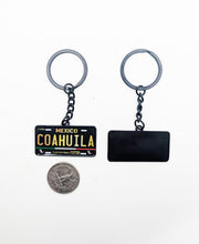 Load image into Gallery viewer, Coahuila Metal Keychain Souvenir Keyring Mexican COAH Pride Mexico State llavero
