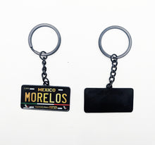 Load image into Gallery viewer, Morelos Metal Keychain Souvenir Keyring Mexican MOR Pride Mexico State llavero
