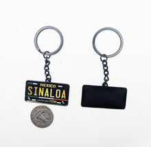 Load image into Gallery viewer, Sinaloa Metal Keychain Souvenir Keyring Mexican SIN Pride Mexico State llavero
