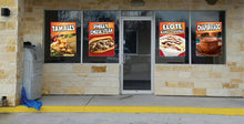 Load image into Gallery viewer, Philly Cheese Steak Decal Window Sticker Food Truck Concession Vinyl Restaurant Food Image Sticker
