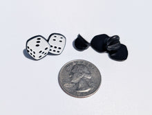 Load image into Gallery viewer, Dice Pin For Caps And Clothing Enamel Badge Brooches backpack Embellishments Cubes pin
