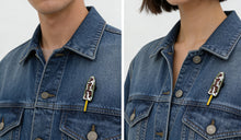 Load image into Gallery viewer, Elote Entero Pin For Caps And Clothing Enamel Badge Brooches backpack Embellishments Street Corn Pin

