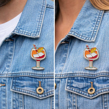 Load image into Gallery viewer, Margarita Pin For Caps And Clothing Enamel Badge Brooches backpack Embellishments Tequila Cocktail drink pin

