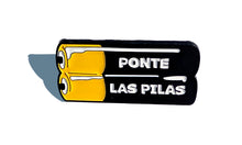 Load image into Gallery viewer, Ponte las Pilas Pin For Caps And Clothing Enamel Badge Brooches backpack Embellishments Battery Pin
