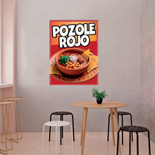 Load image into Gallery viewer, Pozole Rojo Decal Window Sticker Mexican Food Truck Sign Concession Vinyl Restaurant Comida Mexicana
