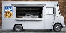 Load image into Gallery viewer, Pupusas sign Window Sticker Honduran Food Truck Concession Vinyl Restaurant #2

