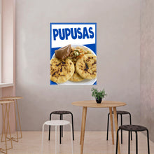 Load image into Gallery viewer, Pupusas sign Window Sticker Honduran Food Truck Concession Vinyl Restaurant #2
