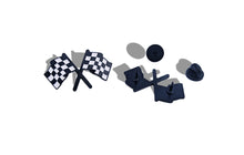 Load image into Gallery viewer, Racing Flags Pin For Caps And Clothing Enamel Badge Checkers Speeding Flags
