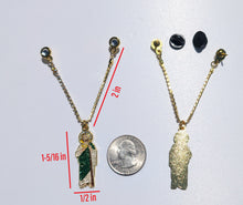 Load image into Gallery viewer, St Jude Pin Chain for Caps Clothing Enamel Badge San Judas Pin For Caps And Clothing Enamel Badge Religious
