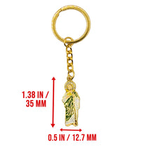 Load image into Gallery viewer, St Jude Metal Keychain Souvenir Keyring Christian Catholic San judas llavero #2
