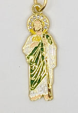 Load image into Gallery viewer, St Jude Metal Keychain Souvenir Keyring Christian Catholic San judas llavero #2
