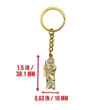 Load image into Gallery viewer, St Jude Metal Keychain Souvenir Keyring Christian Catholic San judas llavero #4
