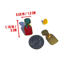 Load image into Gallery viewer, Strawberry Candy Pin For Caps And Clothing Enamel Badge Brooches backpack Embellishments Dulce de Fresa Pin
