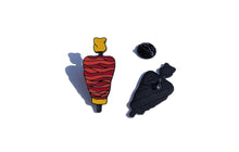 Load image into Gallery viewer, Trompo Meat Pin For Caps And Clothing Enamel Badge Brooches backpack Mexican food Embellishments Carne de Trompo Pin Grilled Skewers
