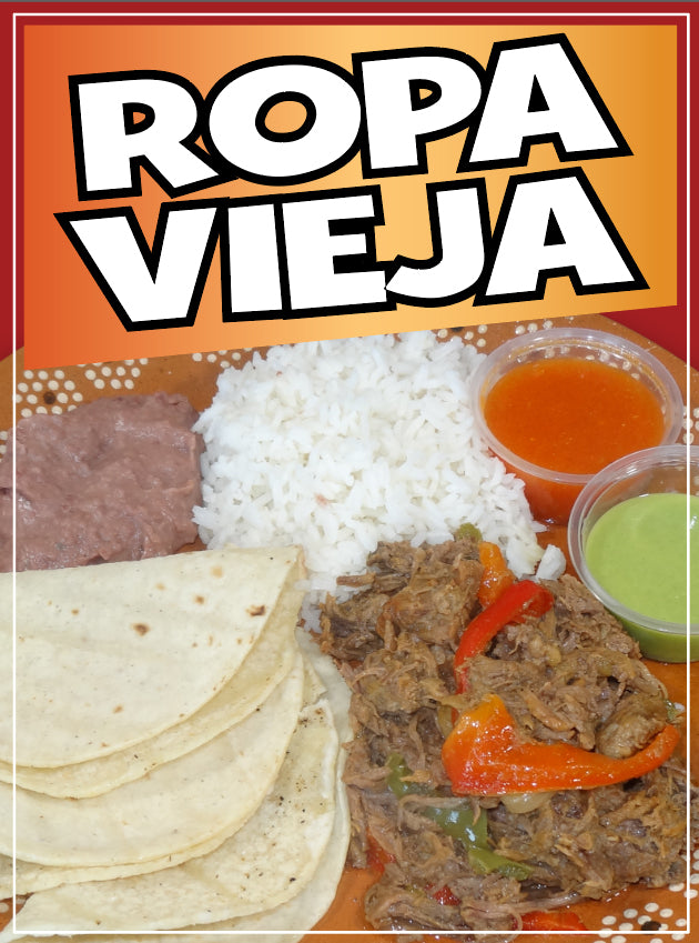 Ropa Vieja Sticker Window Decal Truck Concession Vinyl Restaurant Wall poster Sticker Food Decal