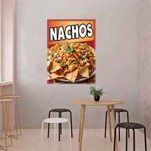 Load image into Gallery viewer, Nachos  Sign Decal Window Sticker Truck Concession Vinyl Restaurant Mexican Food SIgn Sticker
