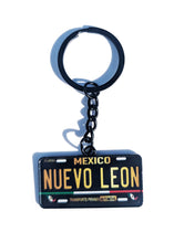 Load image into Gallery viewer, Nuevo Leon Metal Keychain Souvenir Keyring Mexican Pride Mexico State llavero
