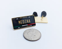 Load image into Gallery viewer, Medina Pin For Caps And Clothing Enamel Badge Pin Mexican Pin Mexican Flag Pin Medina Mexico Pin Hispanic Pin
