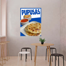 Load image into Gallery viewer, Pupusas sign Window Sticker Honduran Food Truck Concession Vinyl Restaurant
