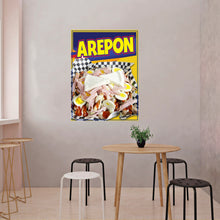 Load image into Gallery viewer, Arepon Sticker Window Decal Truck Concession Vinyl Restaurant Wall poster Sticker Venezuelan Food Sign
