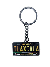 Load image into Gallery viewer, Tlaxcala Metal Keychain Souvenir Keyring Mexican TLAX Pride Mexico State llavero
