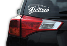 Load image into Gallery viewer, Jalisco Tahoe Chevrolet Decal Silhouette letters Decal Car Window Laptop Vinyl Sticker Mexico JAL Mx Estado Trokiando chevy decal
