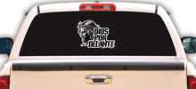 Load image into Gallery viewer, Dios por Delante Decal Car Window Vinyl Sticker Mexican Flag Trucking Sticker Jesus Face Decal #2
