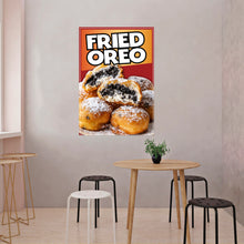 Load image into Gallery viewer, Fried Cookies Sign Decal Window Sticker Truck Concession Vinyl Restaurant Snacks Food Poster

