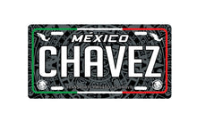 Load image into Gallery viewer, Chavez Mexico Car Plate aluminum License Plate Mexican Mexico Chavez Last Name
