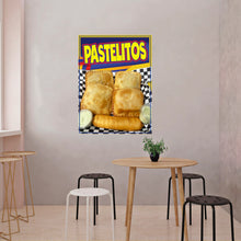Load image into Gallery viewer, Pastelitos Sticker Window Decal Truck Concession Vinyl Restaurant Wall poster Sticker Venezuelan Food Sign
