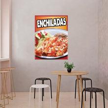 Load image into Gallery viewer, Enchiladas Decal Window Sticker Mexican Food Truck Concession Vinyl Restaurant
