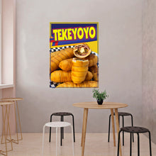 Load image into Gallery viewer, Tekeyoyo Sticker Window Decal Truck Concession Vinyl Restaurant Wall poster Sticker Venezuelan Food Sign
