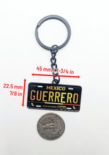 Load image into Gallery viewer, Guerrero Metal Keychain Souvenir Keyring Mexican GRO Pride Mexico State llavero
