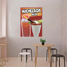 Load image into Gallery viewer, Michelada Mix Decal Window Sticker Mexican Food Truck Concession Vinyl Restaurant Mexican Food Image Sticker Beer Mix #2
