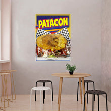 Load image into Gallery viewer, Patacon Sticker Window Decal Truck Concession Vinyl Restaurant Wall poster Sticker Venezuelan Food Sign
