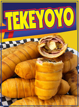 Load image into Gallery viewer, Tekeyoyo Sticker Window Decal Truck Concession Vinyl Restaurant Wall poster Sticker Venezuelan Food Sign
