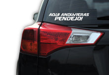 Load image into Gallery viewer, Aqui anduvieras Pendejo Decal Car Window Map Vinyl Sticker Mexico Trucking Stick
