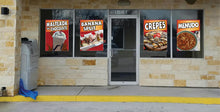 Load image into Gallery viewer, Malteada de Chocolate Sign Decal Window Sticker Truck Concession Vinyl Restaurant Chocolate Shake Sign

