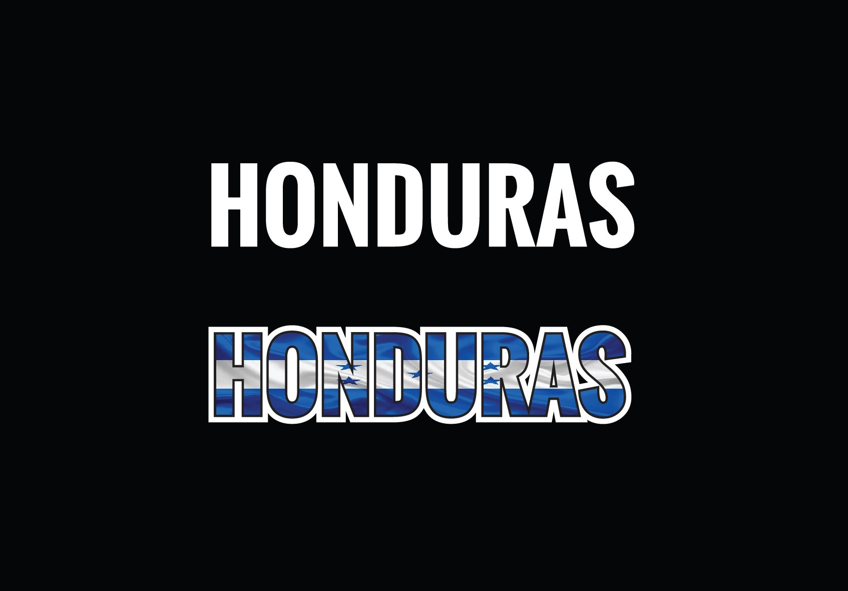 Honduras Letras Honduran Decal Car Window Laptop Vinyl Sticker Hondura X Graphics Print 6565