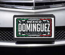 Load image into Gallery viewer, Dominguez Mexico Car Plate aluminum License Plate Mexican Mexico Dominguez Last Name
