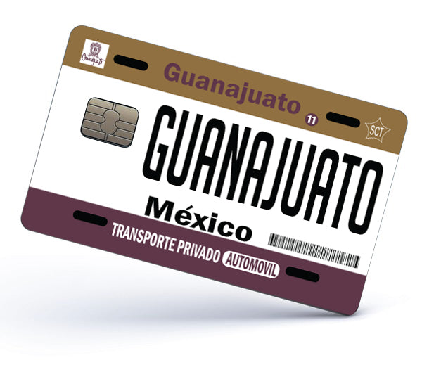 Guanajuato Credit Card Skin Cover Vinyl Stickers (4 Pack) -GTO Mexican Decal #2