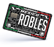 Load image into Gallery viewer, Robles Credit Card Skin Cover Vinyl Stickers (4 Pack) -Mexican Decal Mexico Car Plate adhesive Robles
