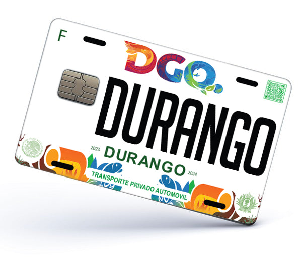 Durango Credit Card Skin Cover Vinyl Stickers (4 Pack) - DGO Mexican Decal #2